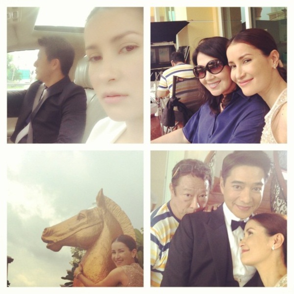 อัพเดทภาพจากกองถ่าย อย่าลืมฉัน แอน-ติ๊ก สวยหล่อเว่อร์!