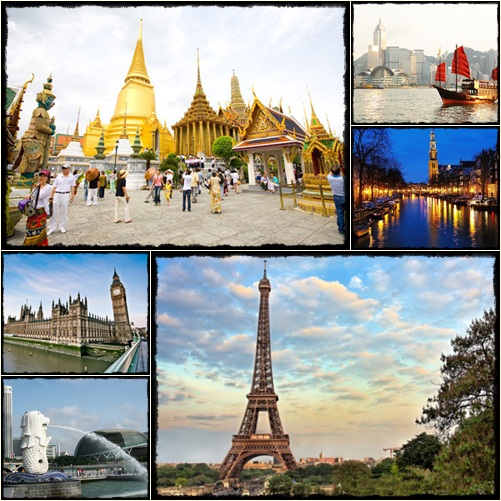  เรียบเรียงข้อมูลโดยกระปุกดอทคอม ขอขอบคุณภาพประกอบจาก kathika.com , stevetenhave.blogspot.com , worth-a-journey.com            คนไทยปลื้ม! กรุงเทพฯ คว้าอันดับ 3 ของนครใหญ่ที่มีนักท่องเที่ยวนิยมมาเที่ยวมากที่สุด เมื่อปี 2012 จากการจัดอันดับของนิตยสารฟอร์บส์            เมื่อวันที่ 1 มกราคมที่ผ่านมา นิตยสารฟอร์บส์ ได้เปิดเผยอันดับเมืองที่มีนักท่องเที่ยวมาเยือนมากที่สุดในโลก ปรากฏว่า กรุงเทพฯ ประเทศไทย ติดอันดับ 3 รองจากมหานครปารีส และลอนดอน            การจัดอันดับในครั้งนี้ นิตยสารฟอร์บส์ ได้จับมือกับมาสเตอร์การ์ด พิจารณาเมืองที่มีนักท่องเที่ยวมาเยือนมากที่สุดในโลก จากสถิติจำนวนนักท่องเที่ยวที่มาท่องเที่ยวตลอดปี 2012 ซึ่งเมือง 20 อันดับแรกที่มีจำนวนนักท่องเที่ยวมากที่สุด ได้แก่เมืองต่อไปนี้                  1. ลอนดอน ประเทศอังกฤษ                   2. ปารีส ประเทศฝรั่งเศส                  3. กรุงเทพฯ ประเทศไทย                  4. สิงคโปร์               5. อิสตันบูล ประเทศตุรกี                  6. ฮ่องกง เขตบริหารพิเศษแห่งจีน               7. มาดริด ประเทศสเปน               8. ดูไบ สหรัฐอาหรับเอมิเรตส์               9. แฟรงก์เฟิร์ต ประเทศเยอรมนี               10. กัวลาลัมเปอร์ ประเทศมาเลเซีย               11. โซล ประเทศเกาหลีใต้               12. โรม ประเทศอิตาลี               13. นิวยอร์ก ประเทศสหรัฐอเมริกา               14. เซี่ยงไฮ้ ประเทศจีน               15. บาร์เซโลนา ประเทศสเปน                  16. มิลาน ประเทศอิตาลี                  17. อัมสเตอร์ดัม ประเทศเนเธอร์แลนด์               18. เวียนนา ประเทศออสเตรีย               19. ปักกิ่ง ประเทศจีน               20. ไทเป ประเทศจีน    วัดอรุณราชวราราม            ทั้งนี้ สำหรับกรุงเทพฯ ประเทศไทยนั้น ฟอร์บส์ได้ระบุว่า เป็นเมืองที่มีวัดอรุณเป็นแลนด์มาร์ก และในปีนี้ คาดว่าจะมีนักท่องเที่ยวเข้ามาเที่ยวกรุงเทพประมาณ 12.2 ล้านคน และก็ไม่แน่ว่า อาจจะไต่อันดับขึ้นมาอีกในปีหน้าก็ได้   
