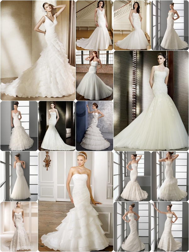 ชุดแต่งงานทรงทรงเมอร์เมด