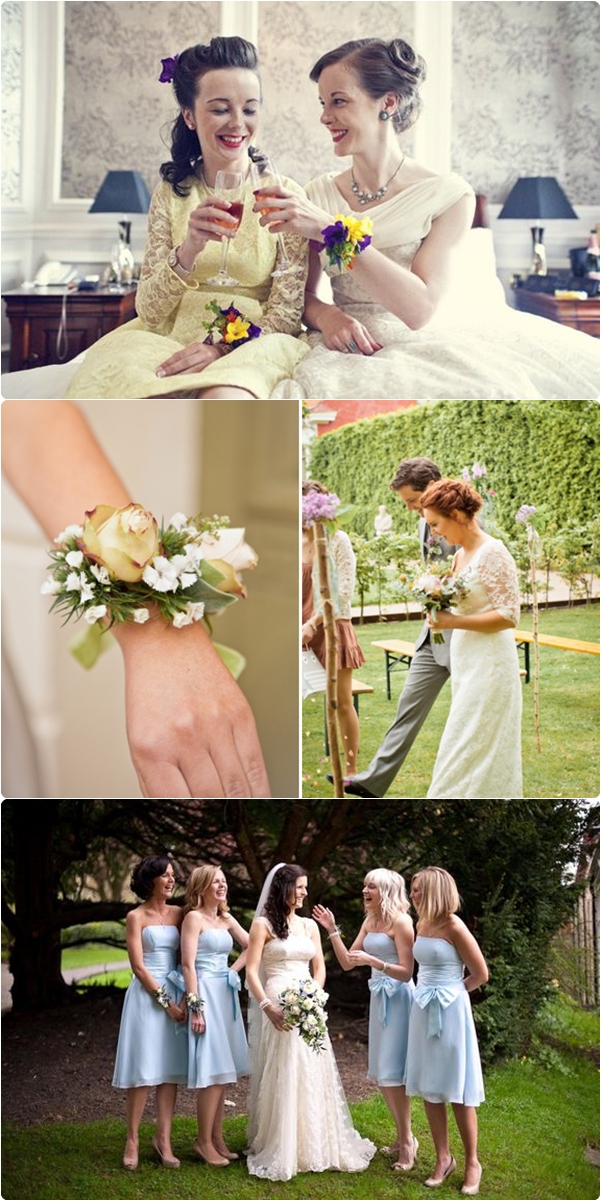 สวยเริ่ด! ดอกไม้ผูกข้อมือเพื่อนเจ้าสาว