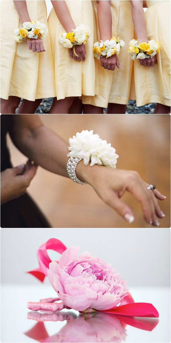 สวยเริ่ด! ดอกไม้ผูกข้อมือเพื่อนเจ้าสาว
