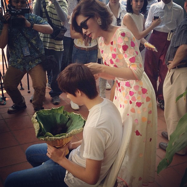 งานบวช พีช พชร เข้าพิธีอุปสมบท ได้รับฉายา พชฺชโร