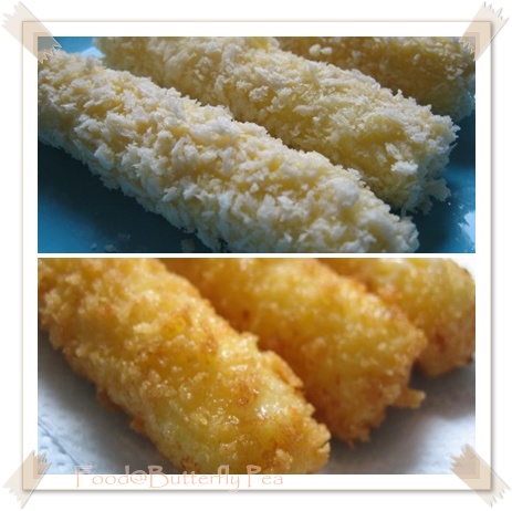 ชีสทอด กรอบนอก ยืดใน เมนูของว่างสุดอร่อย