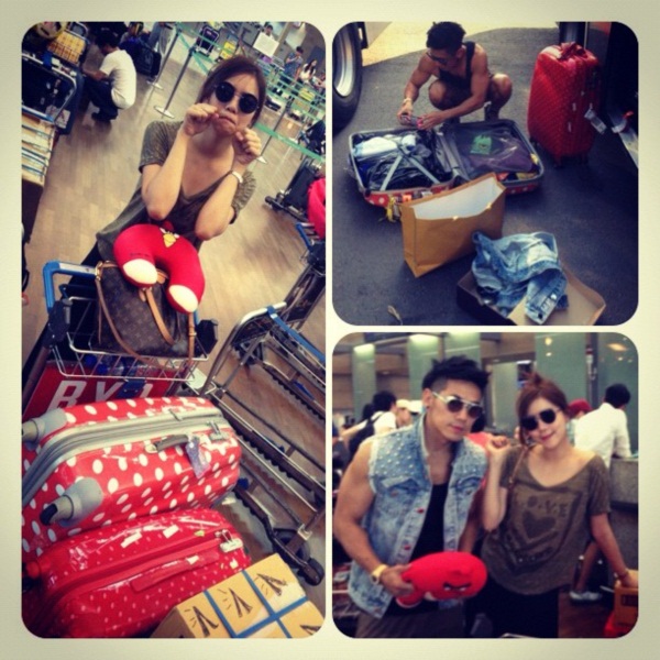 ตามไปดู เพชรจ้า-นิวเคลียร์ ควงคู่สวีตที่เกาหลี