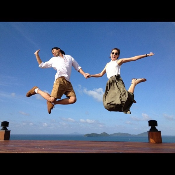 ป๋อ เอ๋ และพิธีกร ฉันไปค้างคืนกับซุปตาร์ 