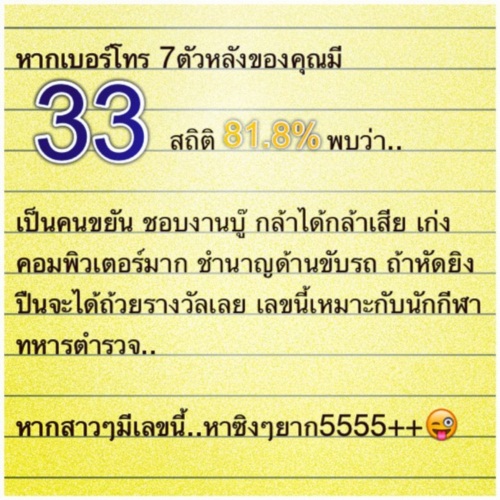 ดูดวงเบอร์โทรศัพท์ ตัวเลขบอกชีวิตกับ(หมอ) แมน การิน