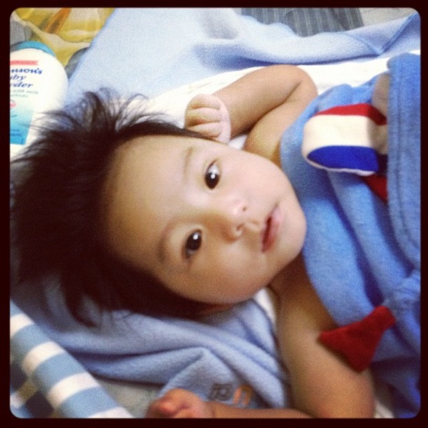ชมภาพ...น้องคุณ ลูกชายหัวแก้วหัวเเหวนของ อุ๊ หฤทัย