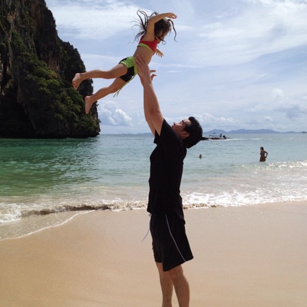 ชวนชม...ภาพน่ารักของน้องลียา กับคุณพ่อ เป๊ก สัญชัย