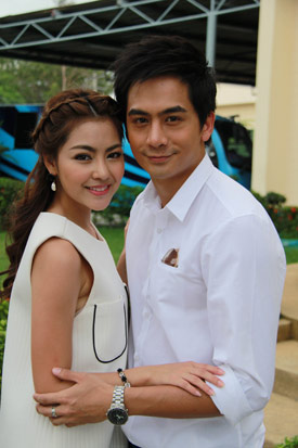 น้อง พรสุดา ผู้จัดละคร ฤกษ์ดีบวงสรวง ละคร เทพบุตรสุดเวหา