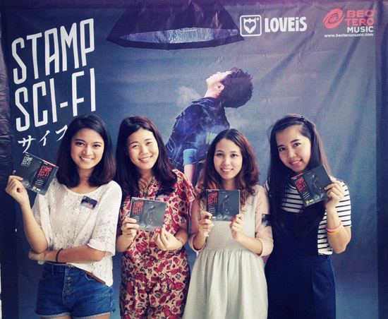 แสตมป์ เปิด SCI-FI Listening Party ปาร์ตี้เบิกทวาร ให้แฟน ๆ ได้ฟิน แสตมป์ เปิด SCI-FI Listening Party ปาร์ตี้เบิกทวาร ให้แฟน ๆ ได้ฟิน