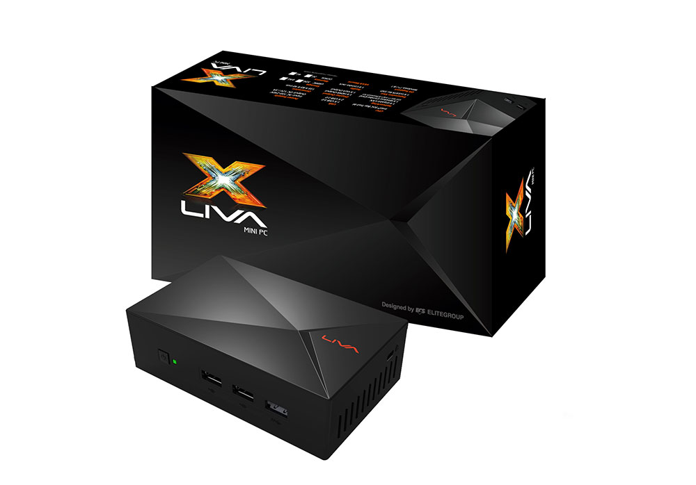 ECS LIVA X คอมพิวเตอร์ขนาดจิ๋ว พลัง Intel Bay Trail-M