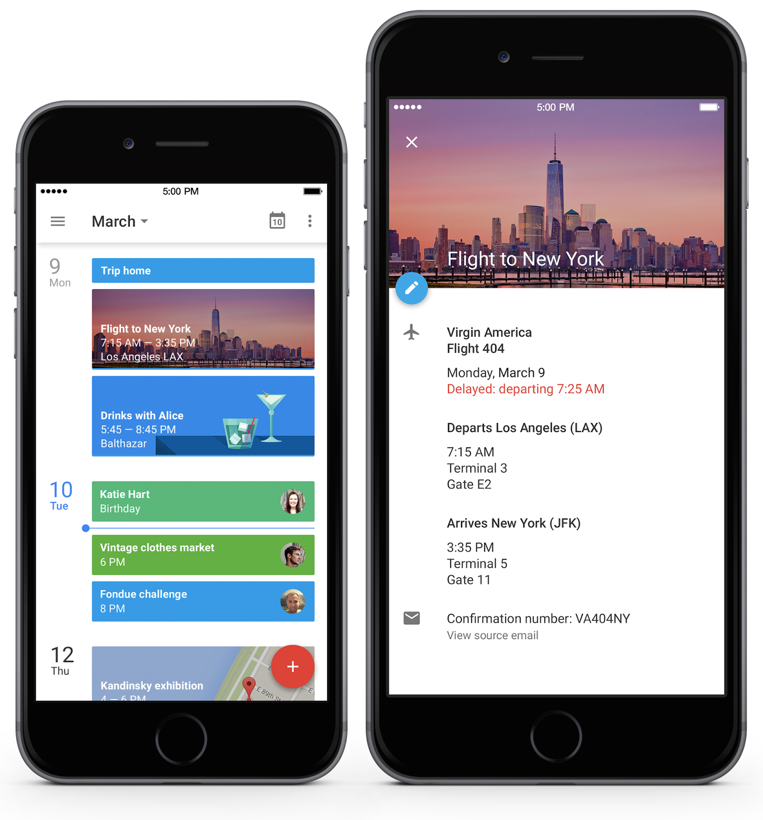มาแล้ว ! Google Calendar for iPhone แอพฯ ปฏิทินสารพัดประโยชน์จากกูเกิล