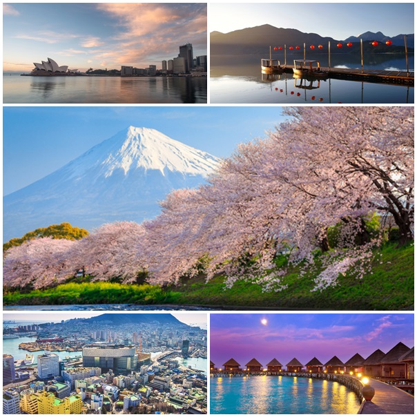 10 สถานที่พาหนีร้อน ไปเที่ยวสงกรานต์ต่างประเทศ