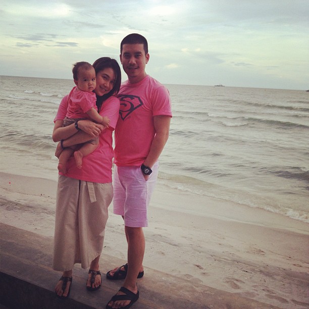 3 ลูกดารา นิหน่า - เป้ย - ฝ้าย ประชันหล่อที่หัวหิน 